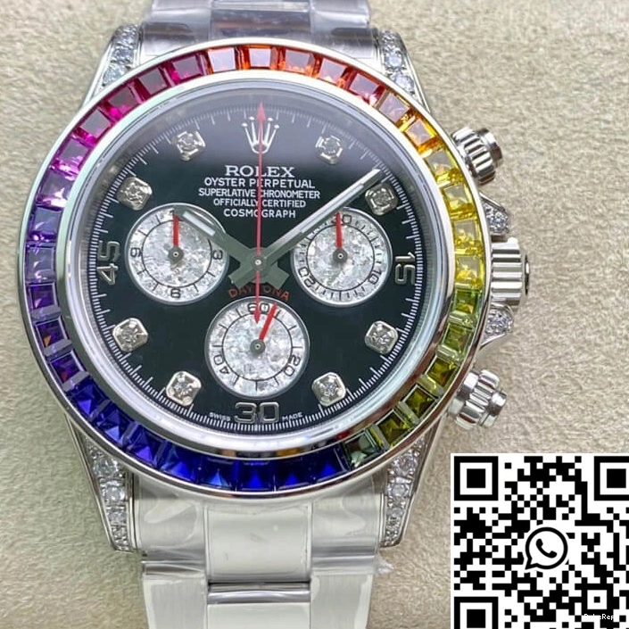 116599 TW RBOW Dial Diamond Factory Daytona Rolex 1018